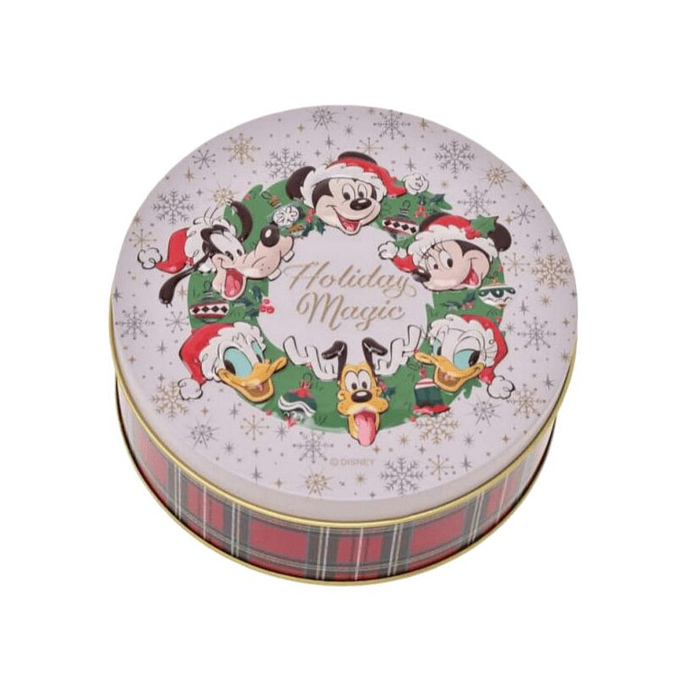 圣诞限定 米奇迪士尼家族脆脆巧克力铁盒 8粒装 1 罐