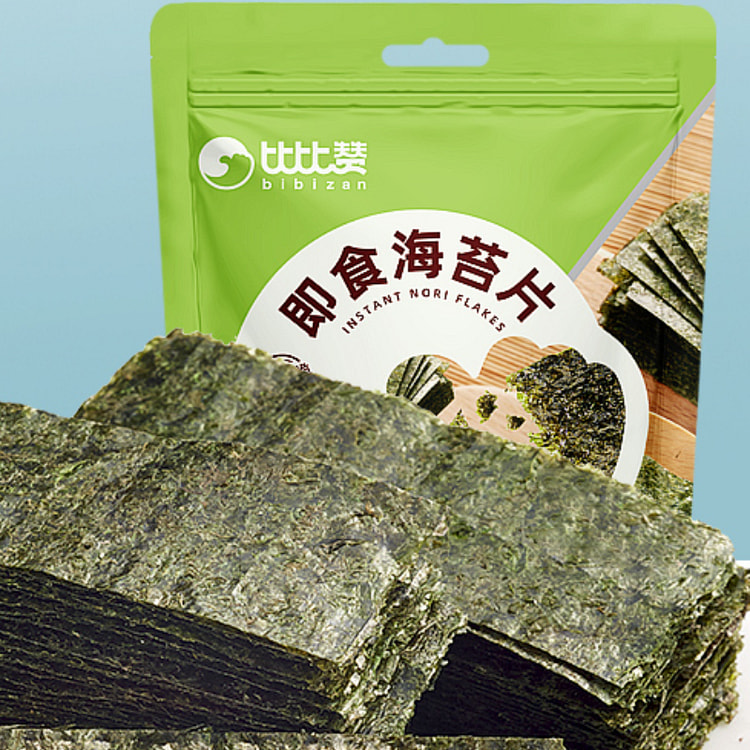 比比赞即食海苔片 18g*6袋
