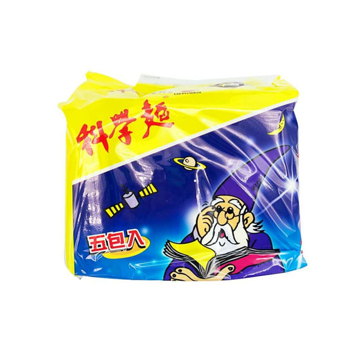 台湾【零食回忆】统一科学面-原味5包入