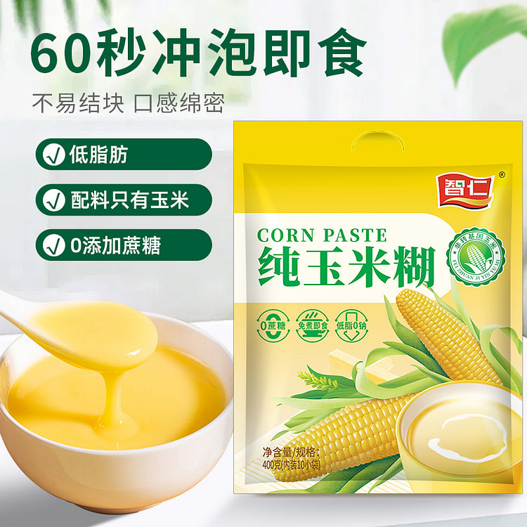 智仁水果甜玉米糊400g*1袋