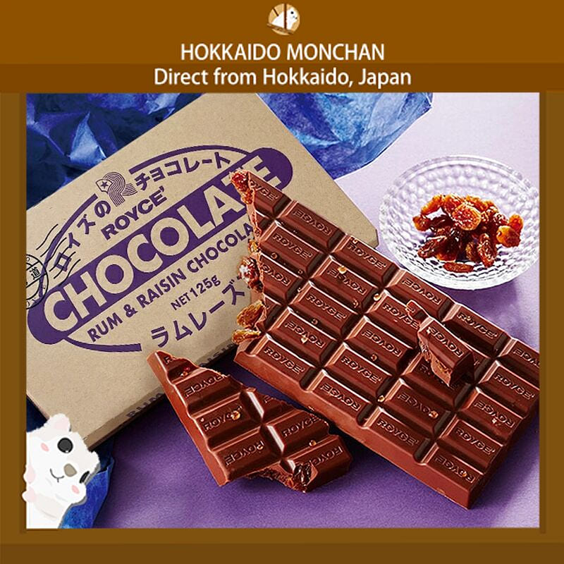 ROYCE Chocolate Bar Rum Raisin Chocolate 125g 1 each