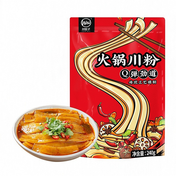川娃子 火锅宽粉 1袋 240 克