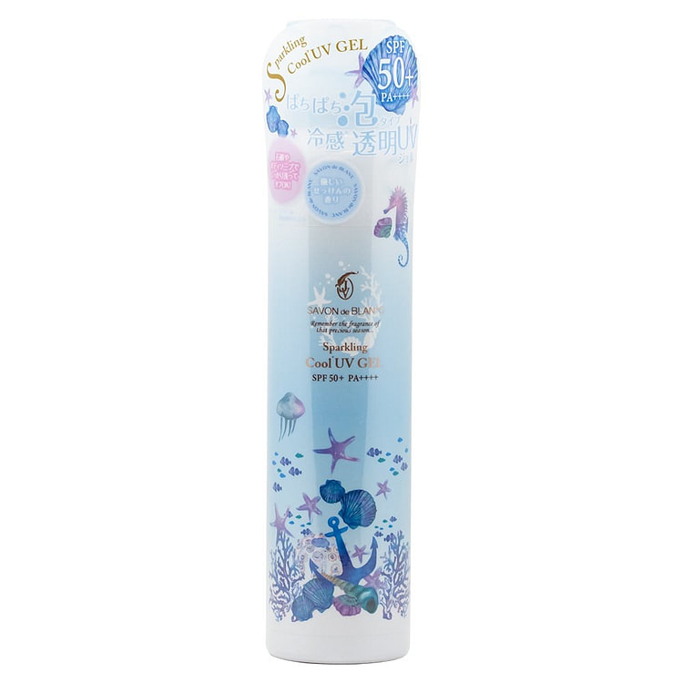SAVON de BLANC Sparkling Cool UV Gel SPF50+ PA++++ 100 g