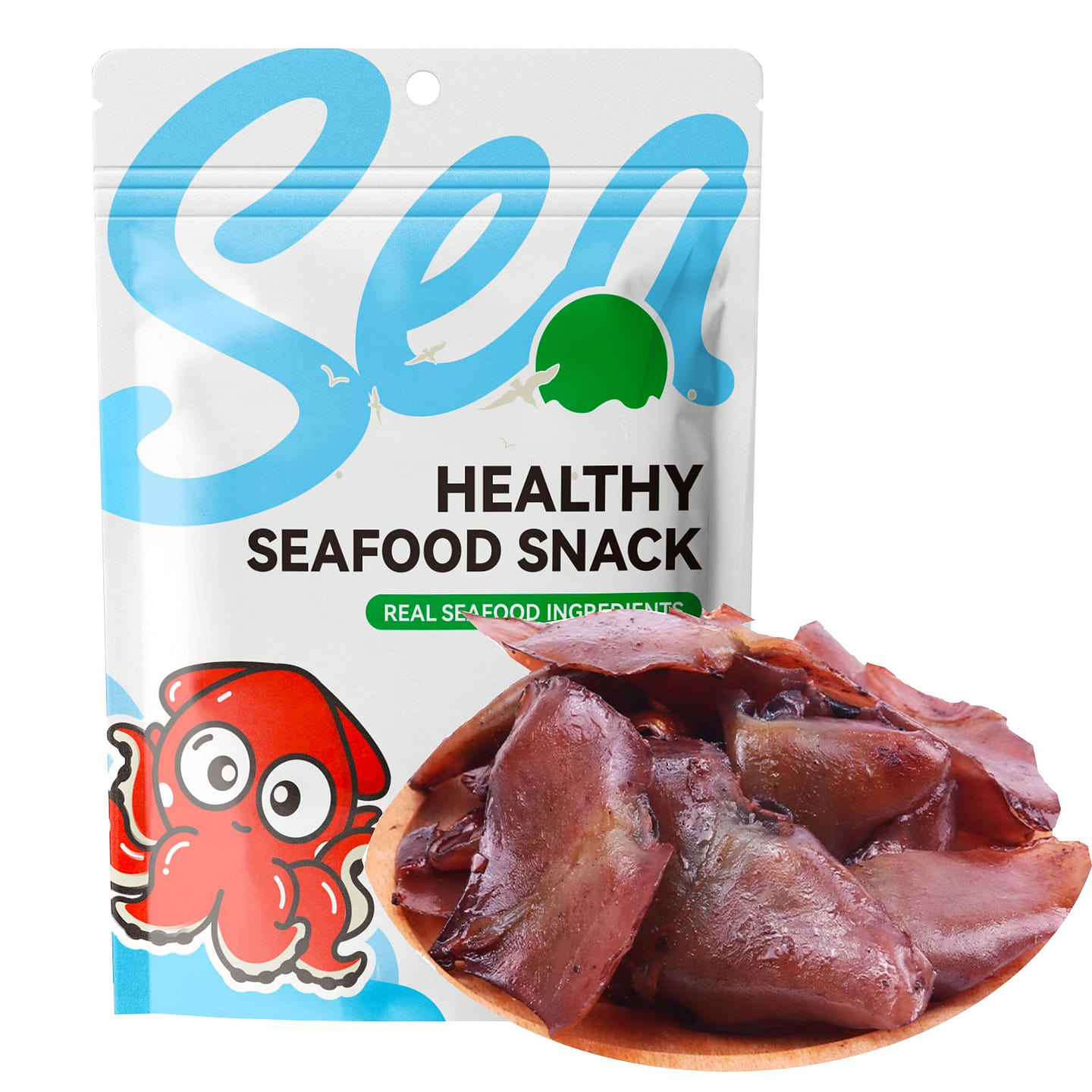 Sea Fortune squid seafood snack 80 그램