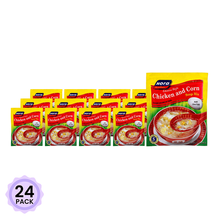Nora 鸡肉玉米混合汤料 60 克*24 包