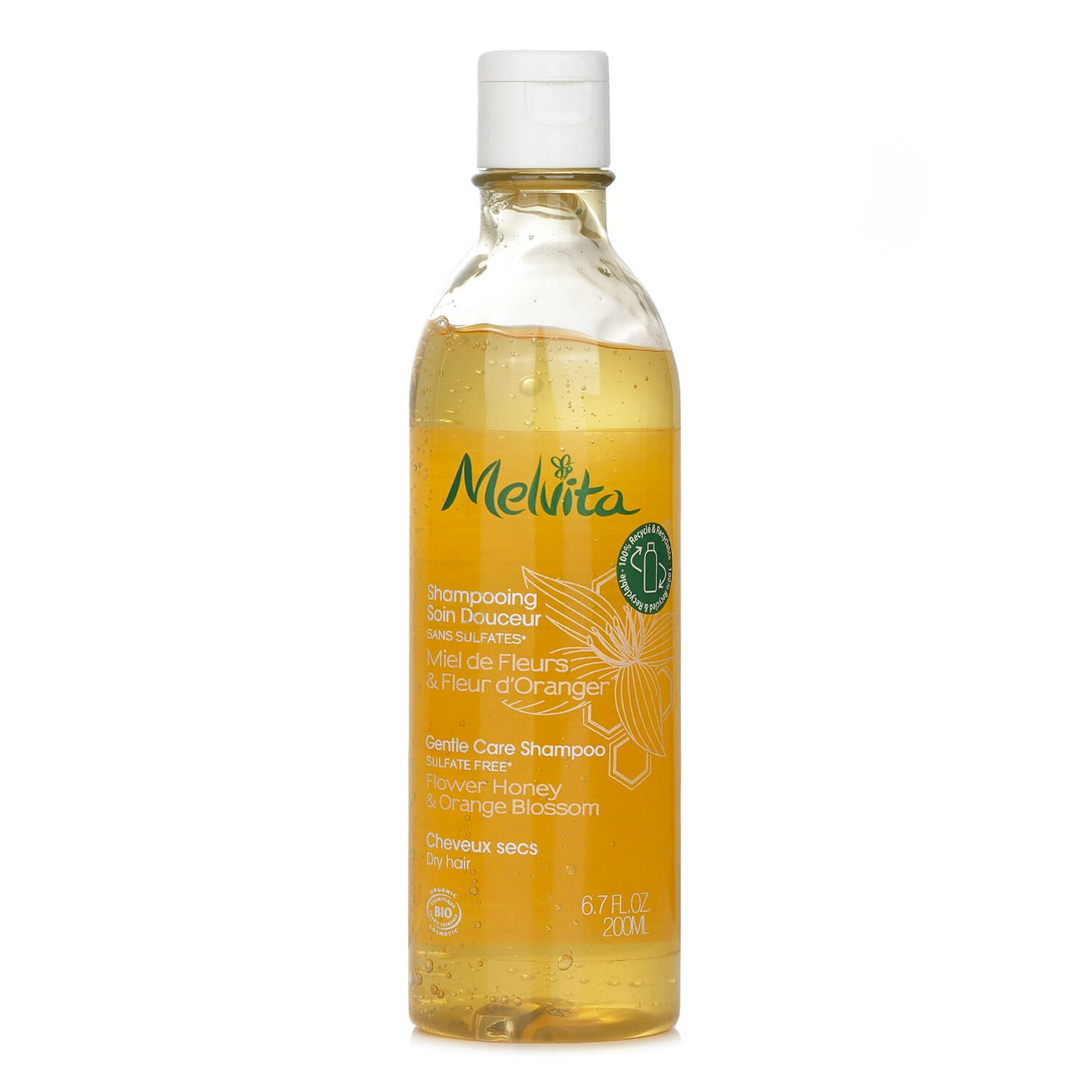 Melvita Gentle shampoo (for dry hair) 200ml/6.7oz 200 ml