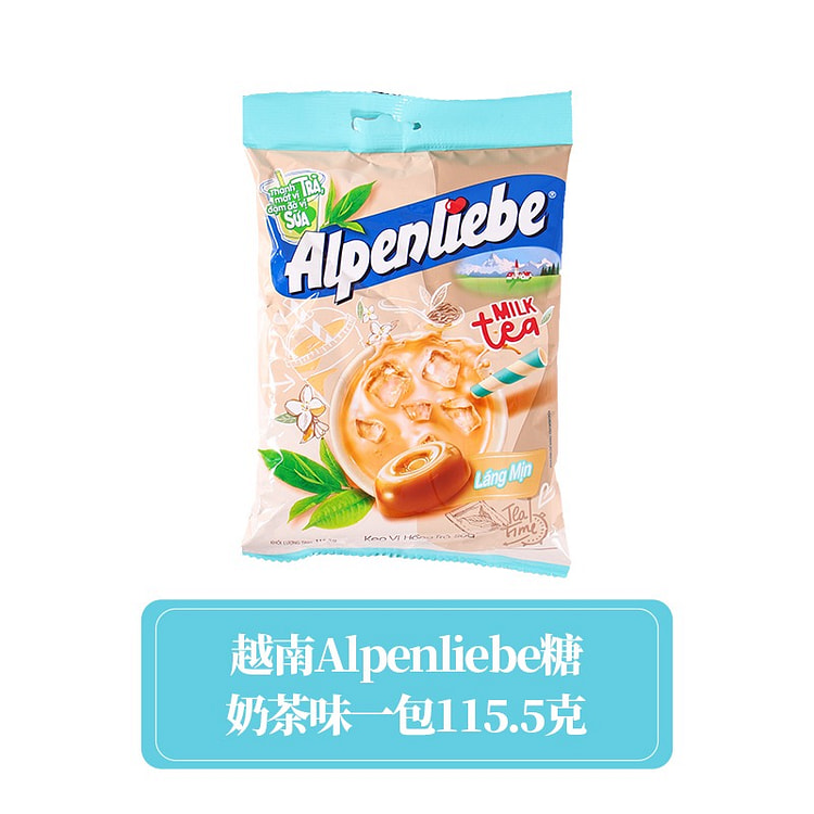 Vietnamese Alpenliebe milk tea candy 115.5g