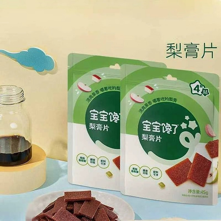 莱阳慈梨膏片45g水果条健康零食 45 克