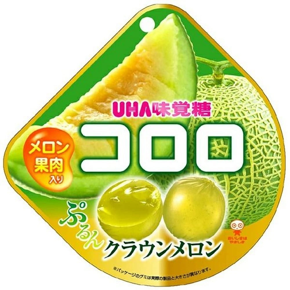 UHA Kororo Crown Melon Juice Gummy 40g 1 pack