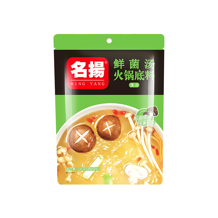名扬 鲜菌汤火锅底料200g*1袋