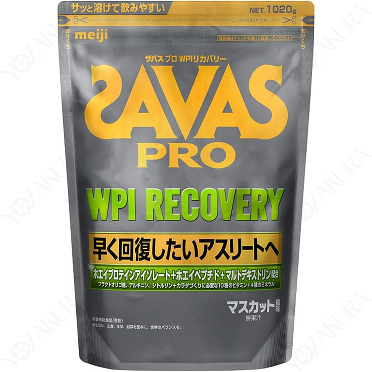 SAVAS PRO WPI Recovery Protein Powder 1020g