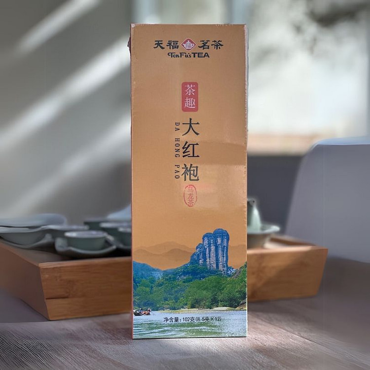 中国【天福茗茶】茶趣大红袍 M12 (120g）