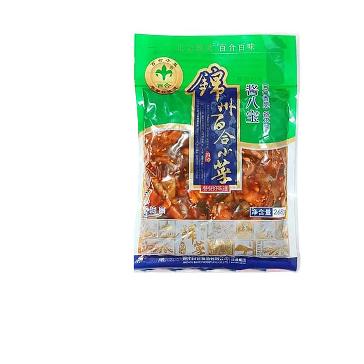 百合小菜酱八宝咸菜268g*1袋 268 克