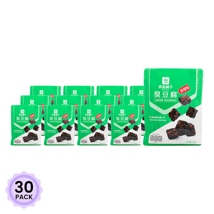 Bestore Stinky Tofu, Spicy Flavor 120 g*30 pack