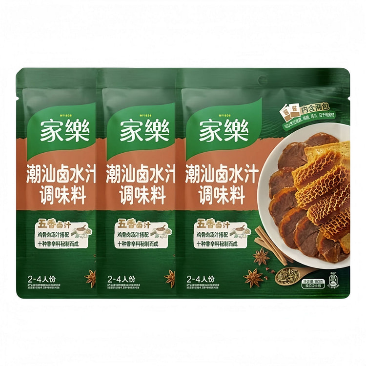 家乐 私厨酱潮汕卤水汁酱料包 160g*1袋 160 克