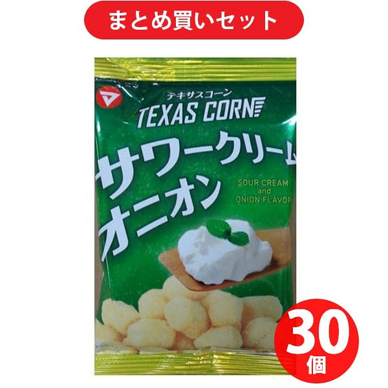 Matsuyama Texas Corn Sour Cream Onion 15g 30-Pack 1 each