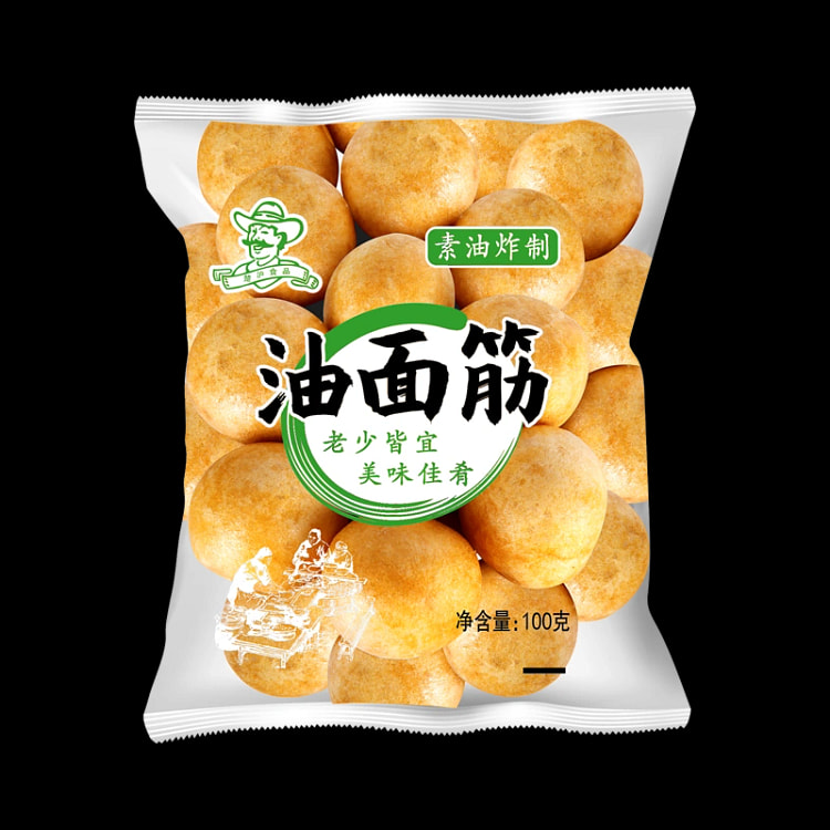 清水油面筋 无锡特产 麻辣烫火锅食材*1袋
