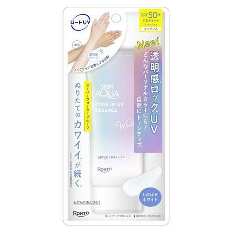 ROHTO Skin Aqua Tone Up Sunscreen White 70g 1 count
