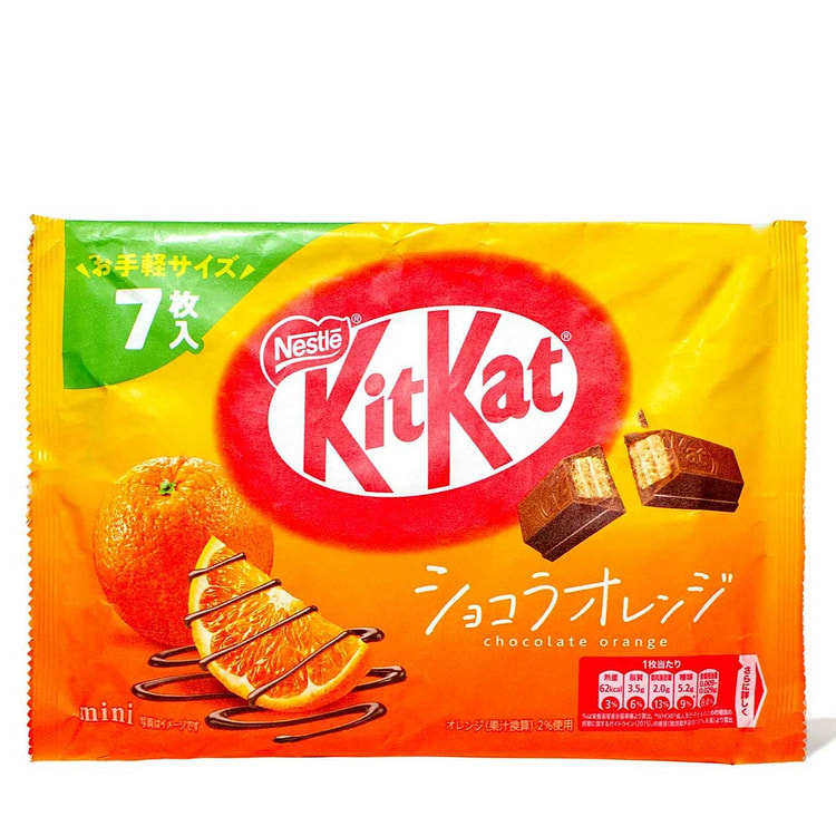 KitKat 巧克力橙子