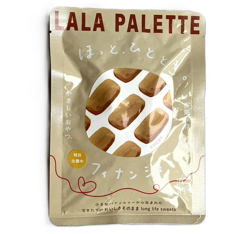 LALA PALETTE Retort Financier, Cocoa 3pc 1 each