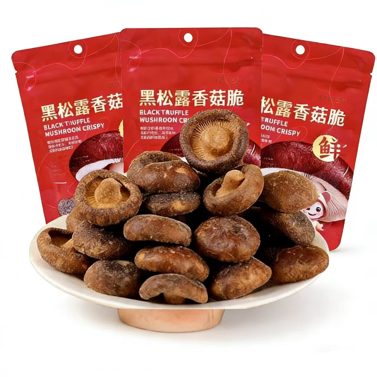Black truffle and shiitake dehydrated mushrooms, r 50 g