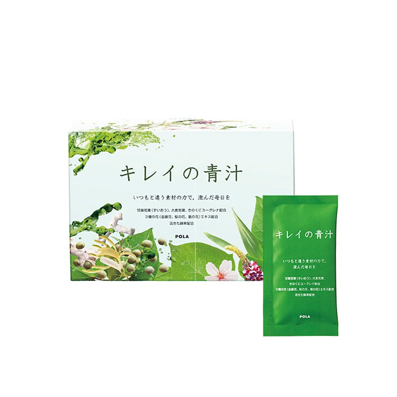 POLA Kirei no Aojiru Powdered Green Juice 30 pcs 1 each
