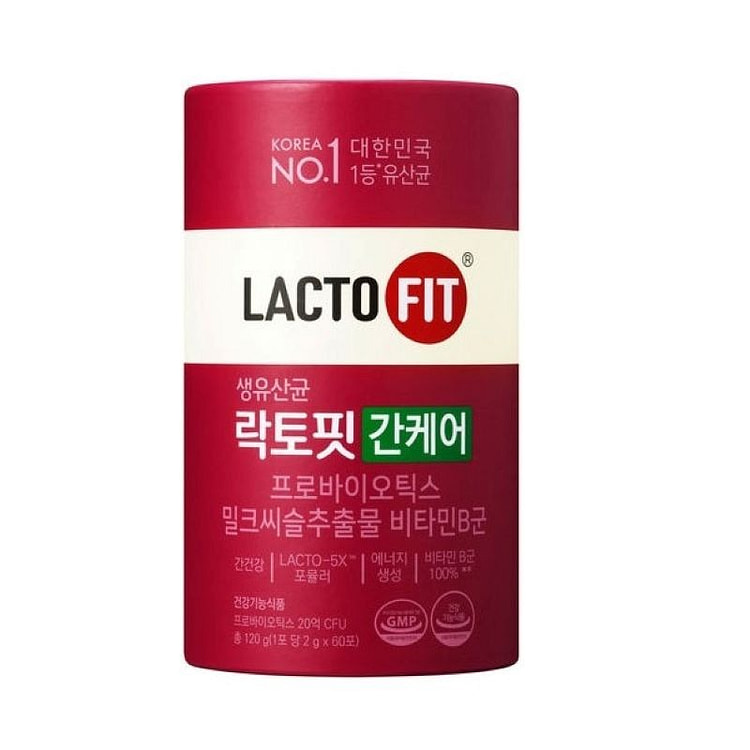 종근당 락토핏 간케어 유산균 (2g x 60포) 2 그램