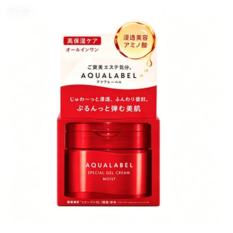 SHISEIDO aqua label special gel cream moist 90 ml