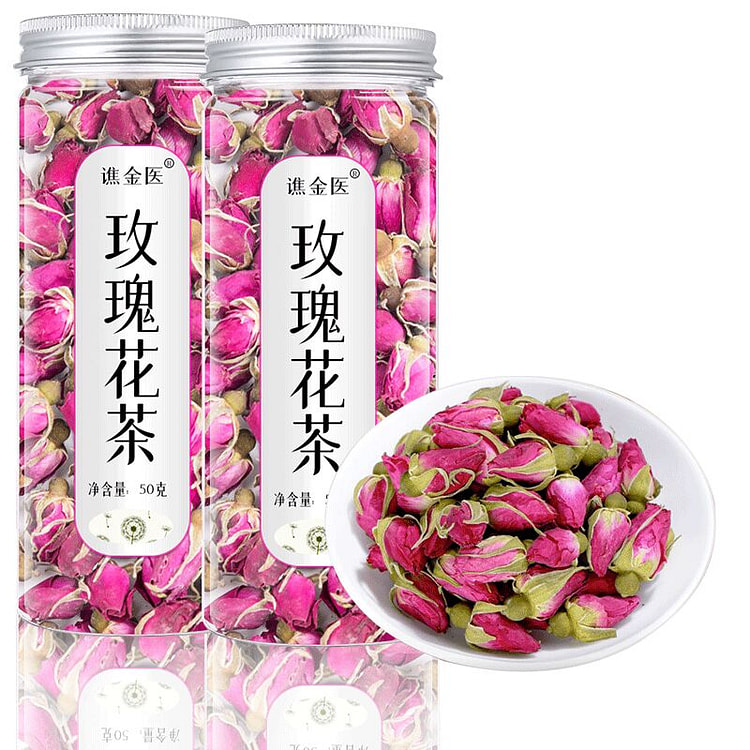 玫瑰花茶干50克1罐