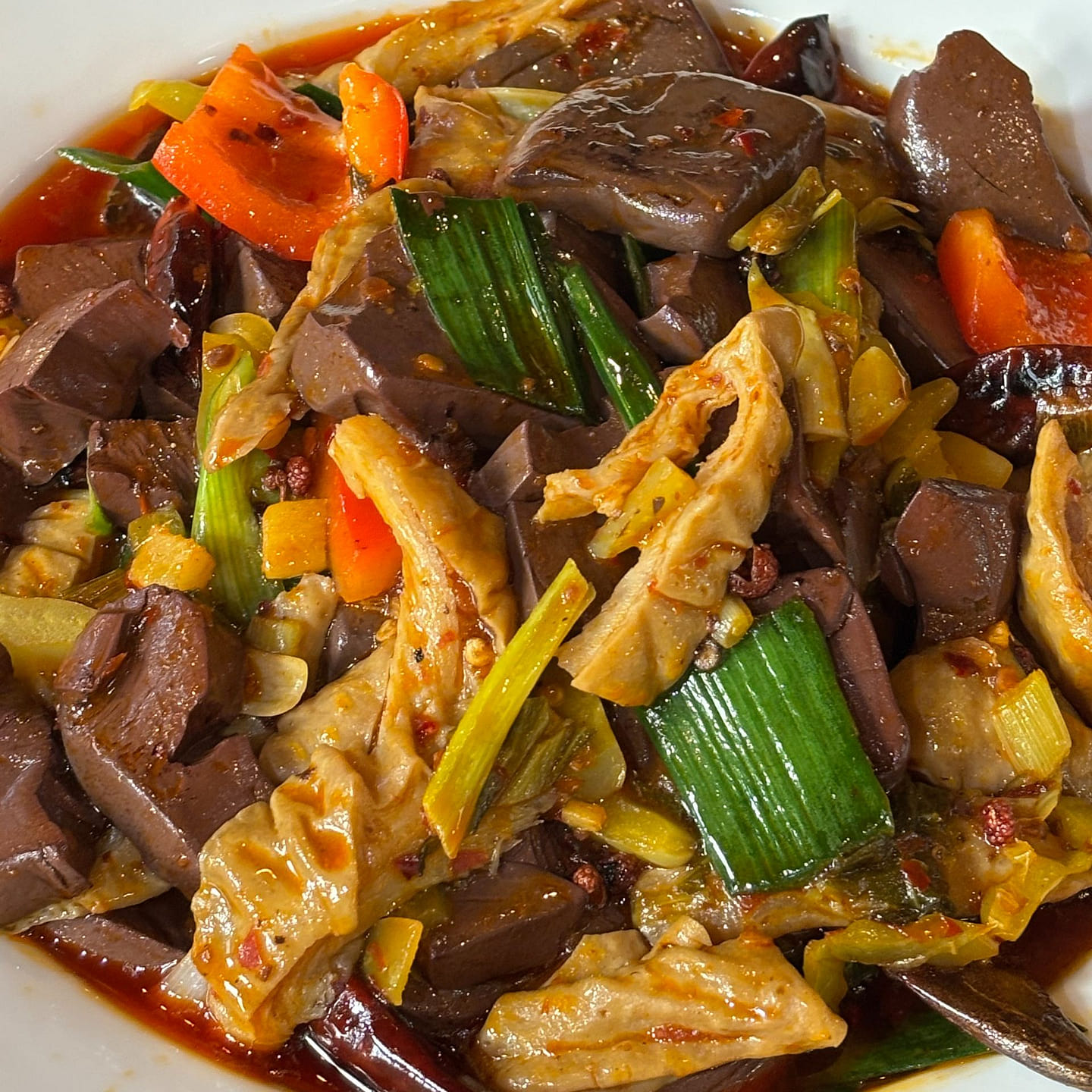 Pork Intestine & Pork Blood Cake in Pot 400g 1 each