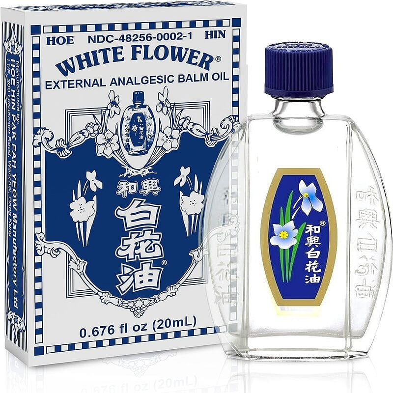 White Flower Analgesic Balm Oil (20ml) – 1 Bottle 0.68 fl.oz