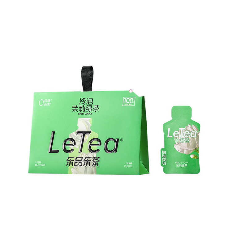 乐品乐茶茉莉绿茶冷泡茶30g/袋