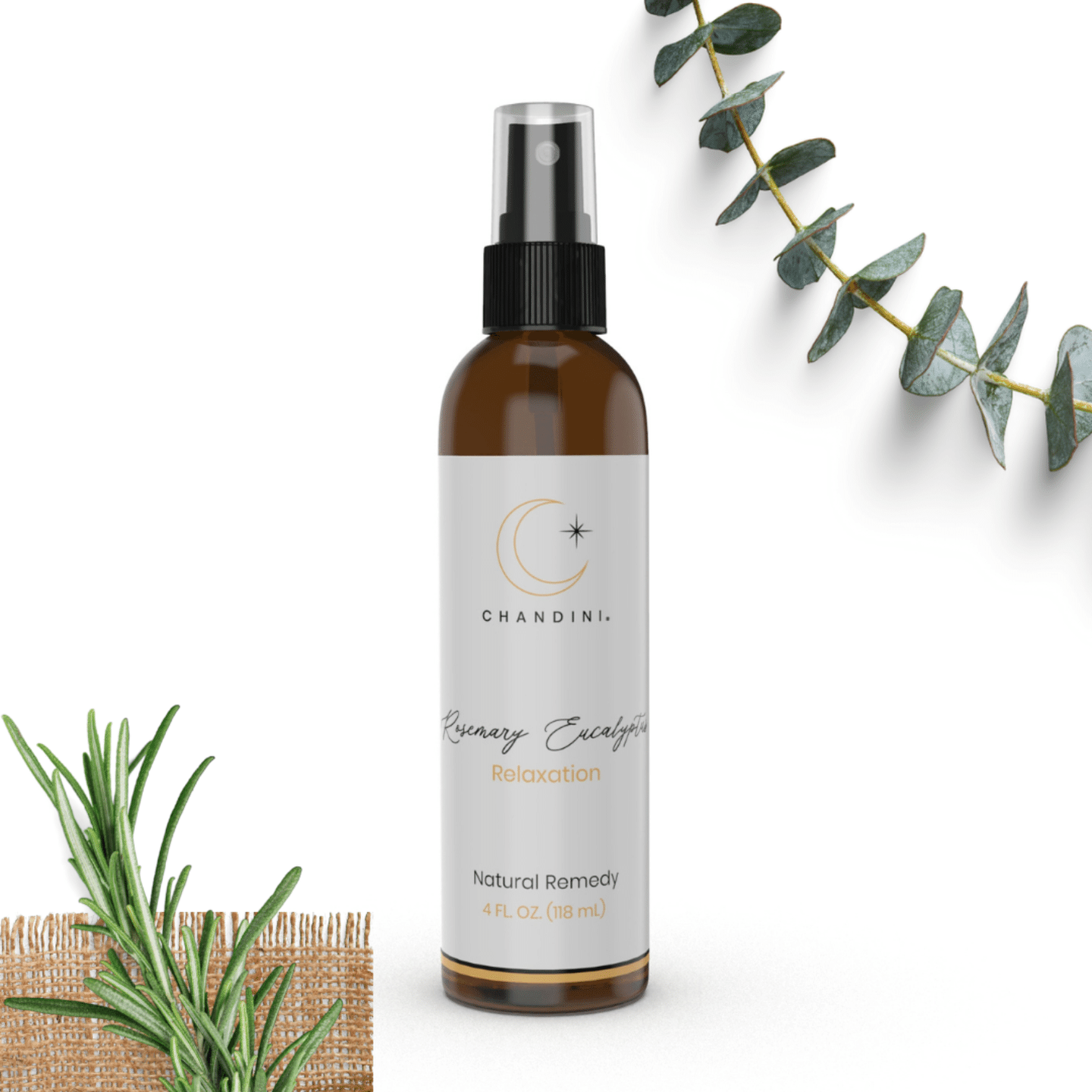 Chandini Rosemary Eucalyptus Relaxation Mist 4 fl.oz