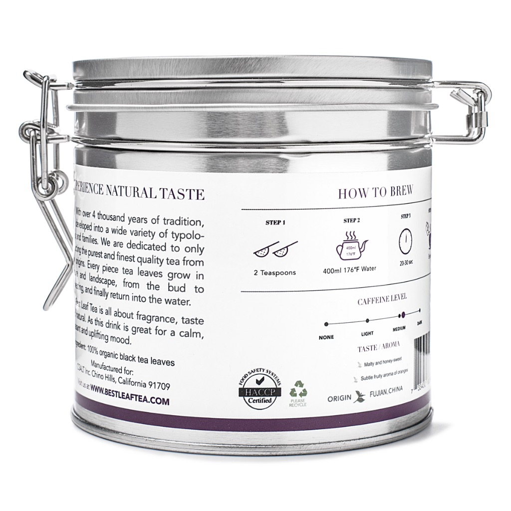 BestLeafTea 罐装金骏眉红茶- Weee!