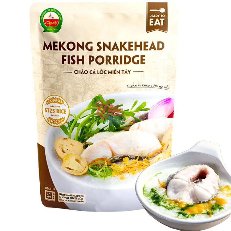 西部越南鱧魚粥