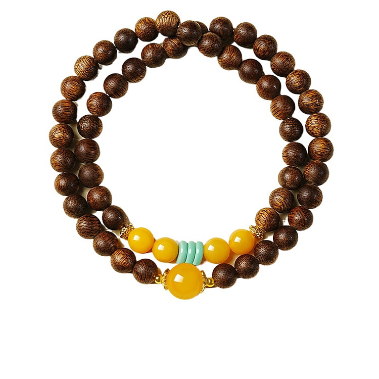 宫里上新 沉香手串奇楠木质手链文玩 沉韵佑福6mm 1 盒