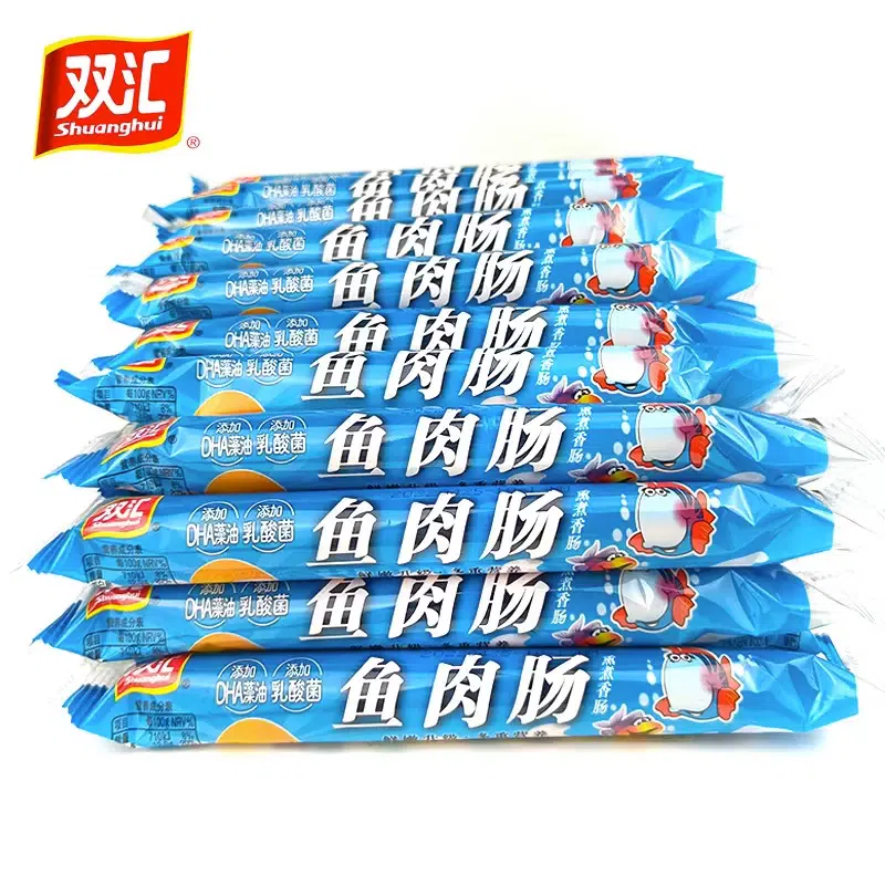 Shuanghui fish sausage ham sausage 35g*5 pcs 175 g