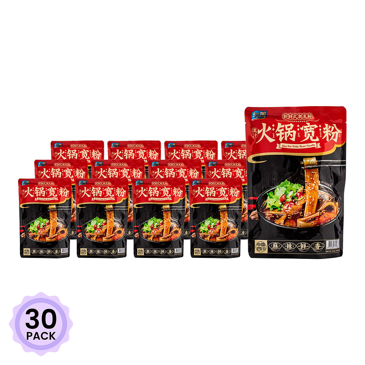 与美 火锅宽粉 265 克*30 包