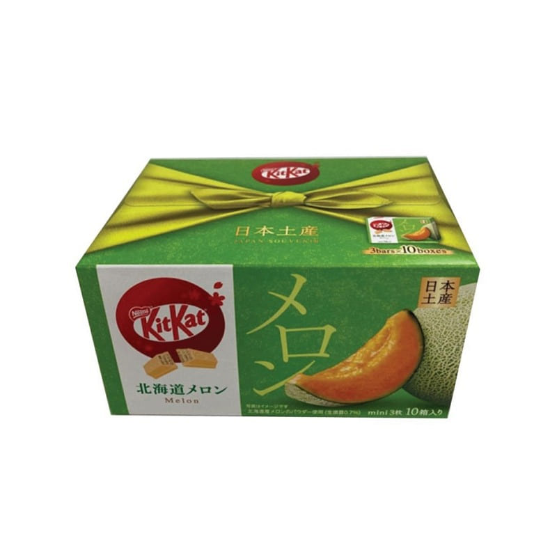 Bánh xốp KitKat Hokkaido Melon Airport Limited 1 hộp
