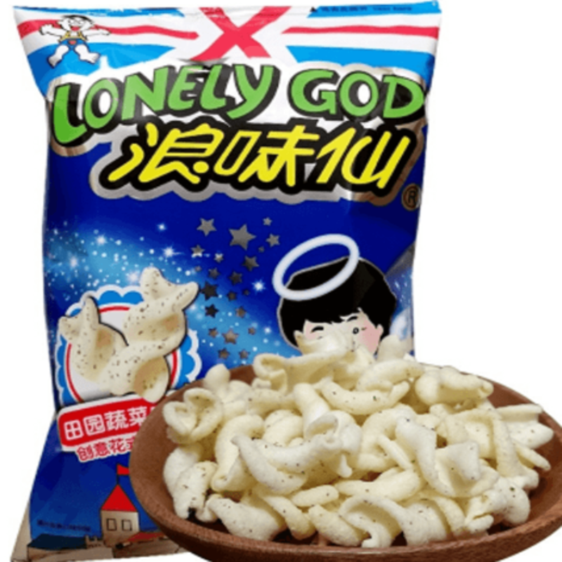 LONELY GOD Vegetable Flavor Potato Twists 70 그램