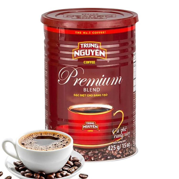 Trung Nguyen Premium Blend Coffee-15.04oz