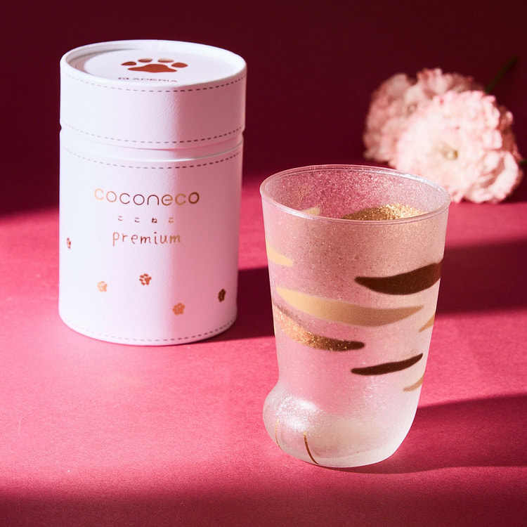 Golden Neko Glass(Tiger)