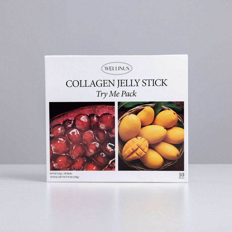 WELLINUS Collagen Jelly Try Me Pack 10Sticks(1Box) 250 g