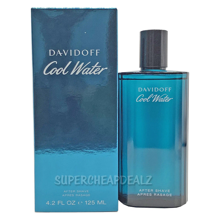 Cool Water by Davidoff for Men 4.2 oz After Shave 1 box