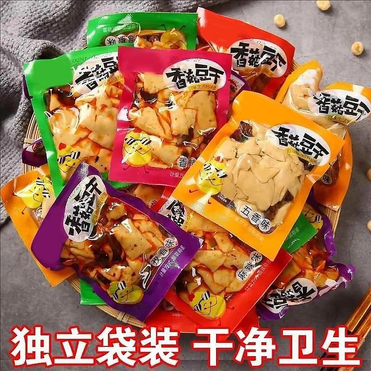 Shiitake Mushroom Tofu Snacks (Spicy Flavor)1000g 1000 g