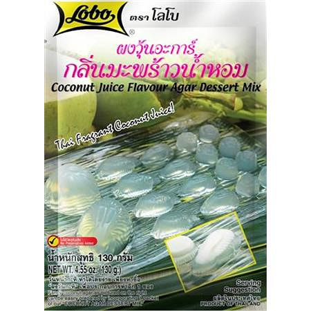 Lobo 椰汁味琼脂甜点混合物