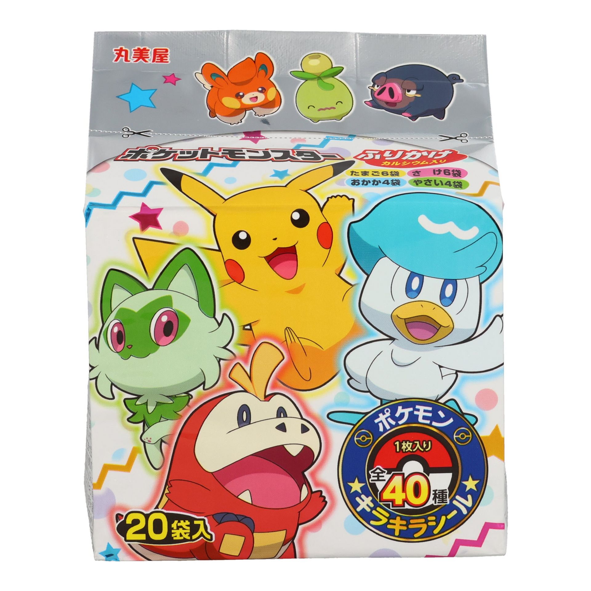 Pokemon Furikake Mini Packs 74 g