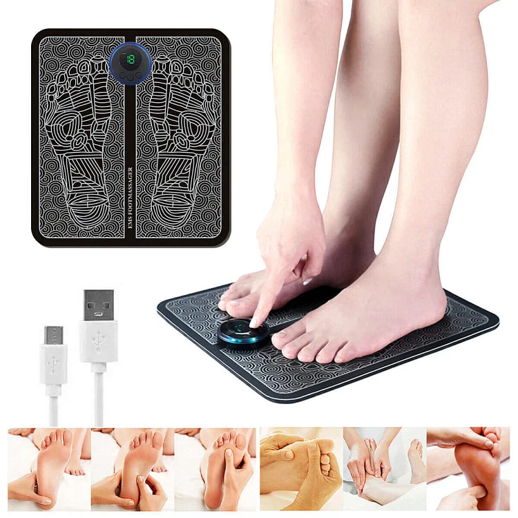 EMS Neuropathy Foot Massager for Muscle Pain Relie 1 box