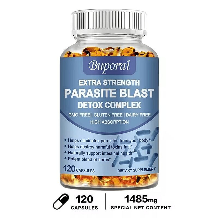 Parasite Blast Detox Complex - Eliminate Parasites 1 box