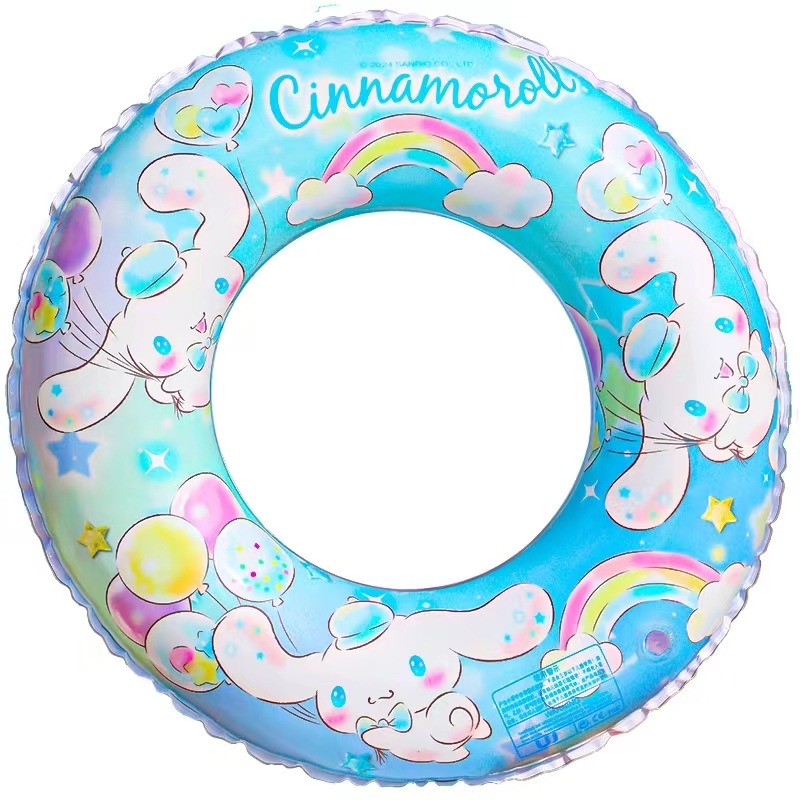 Get Sanrio Inflatable Pvc Swimming Ring For Kids-Cinnamoroll 60# (Ages ...